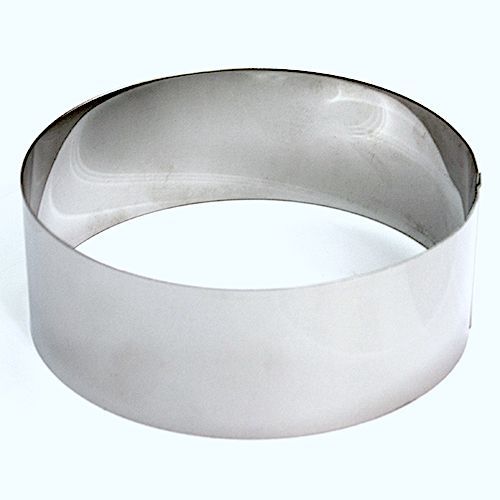 Формы для выпечки нерж.сталь | Кольца (высота 6 см, Ø 12-30 см)