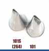 Кондитерская насадка 101S (264) Tulip прорезь 5 мм, лепесток прямой малый Кондитерская насадка 101S (264) Tulip прорезь 5 мм, лепесток прямой малый