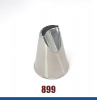 Кондитерская насадка 899 Tulip™ лента с зубчиками ракушка (Shell Basketweave) большая, прорезь 20 мм Кондитерская насадка 899 Tulip™ лента с зубчиками ракушка (Shell Basketweave) большая, прорезь 20 мм