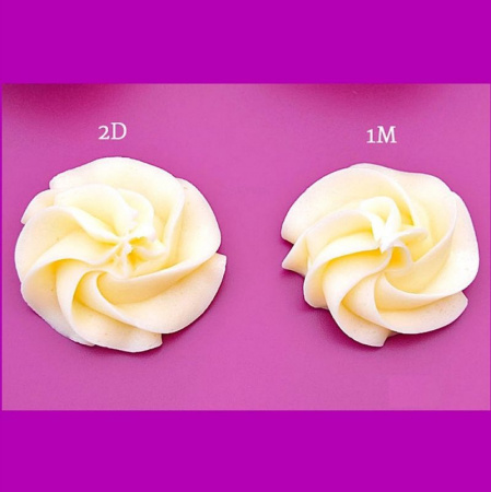 Кондитерские насадки 1M, 2D (6 лучей) | Эконом