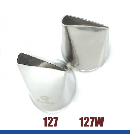 Кондитерская насадка лепесток розы прямой №127W Tulip™ Кондитерская насадка лепесток розы прямой №127W Tulip™