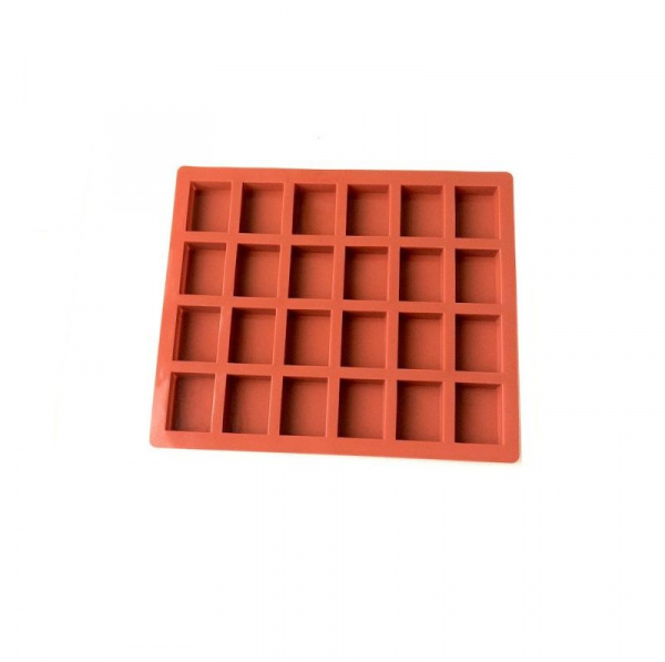 Форма для выпечки силиконовая Пирожные Буше мини 24 фигуры