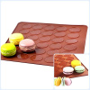 Коврик силиконовый для выпечки антипригарный с разметкой 2-х сторонний (для макарони)