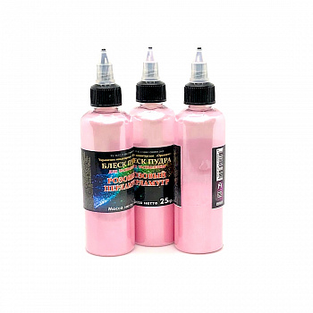 Пищевой краситель распылитель 25 гр. сухой Блеск-Пудра | Орнамент Розовый