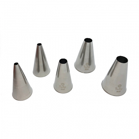 Кондитерская насадка трубочка №804 Tulip™ | d 10 mm