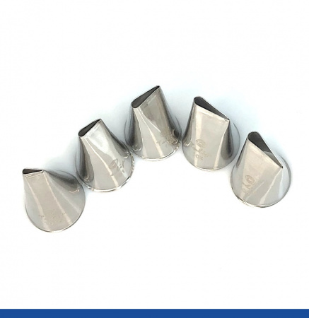 Кондитерские насадки лепесток розы малый прямой №101s(264),101, 102, 103, 104 Tulip™ | набор 5 шт Кондитерские насадки лепесток розы малый прямой №101s(264),101, 102, 103, 104 Tulip™ | набор 5 шт