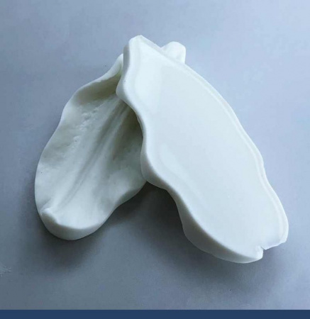 Молд силиконовый (вайнер) лепесток Лилии большой, комплект 2 шт (95•40 мм) fsl-007