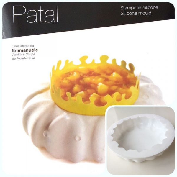 Силиконовая форма 3D для муссового торта | Петал ∅165 мм