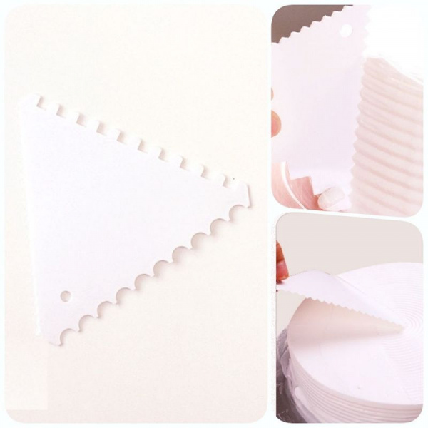 Кондитерский скребок фигурный 11*11 см